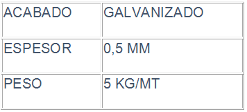 Hierros Carrasco Ondulada