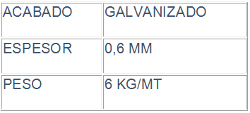 Hierros Carrasco Trapezoidal